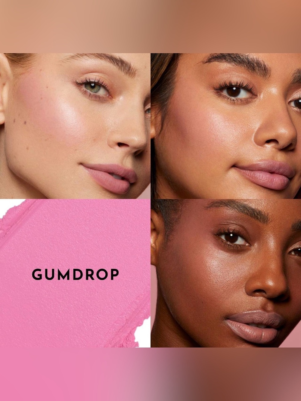 Lawless Pinch My Cheeks Soft-Blue Cream Blush Gumdrop NIB